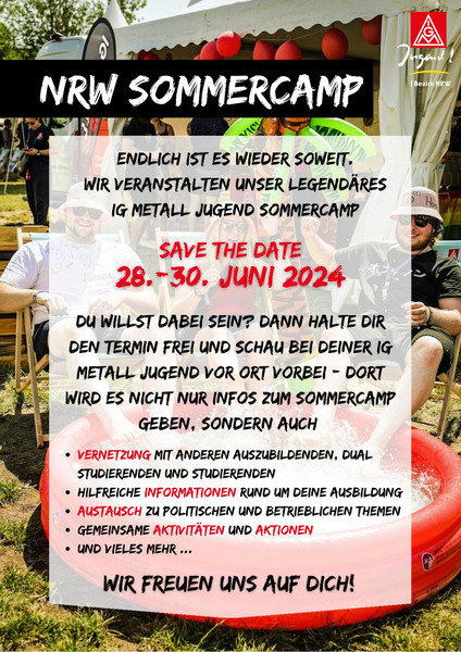 IG Metall Jugend NRW Sommercamp 2024-1